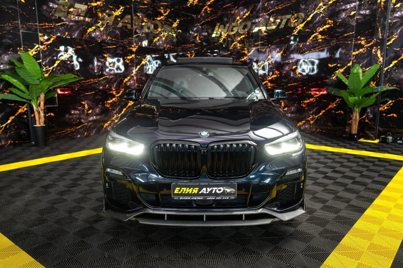 BMW X5 3.0D XDRIVE FULL M PACK CARBON ПАНО ЛИЗИНГ 100%, снимка 3 - Автомобили и джипове - 53079022