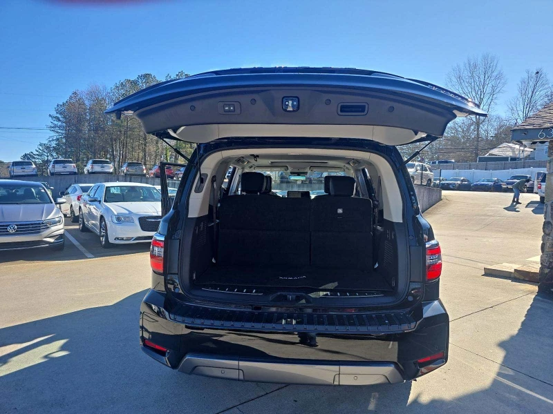 Nissan Armada PLATINUM 5.6L 3xTV/ОБДУХВАНЕ/DISTRONIC/FULL!!!, снимка 11 - Автомобили и джипове - 53233454