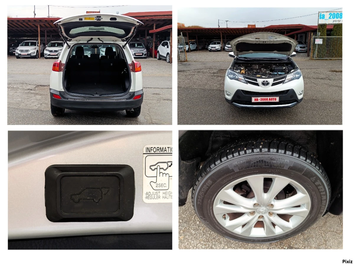 Toyota Rav4 2.2 D4D* 4X4* АВТОМАТИК* NAVI* КАМЕРА* , снимка 17 - Автомобили и джипове - 54001714