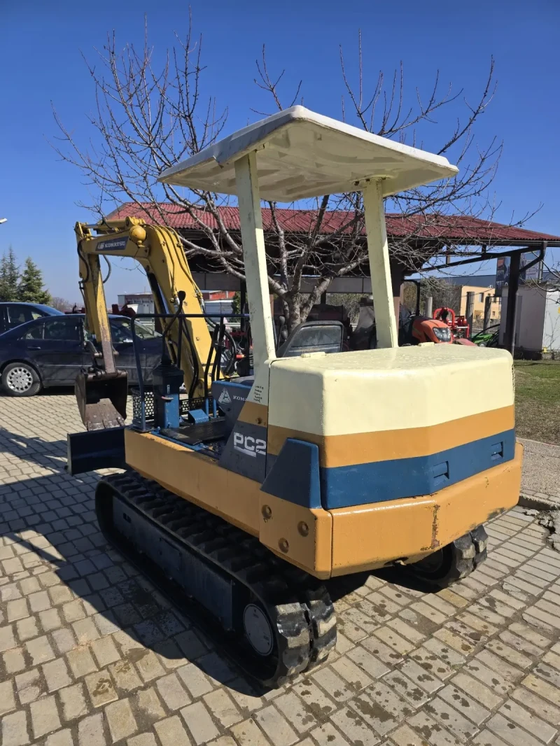 Багер Komatsu PC 20, снимка 4 - Индустриална техника - 49357558