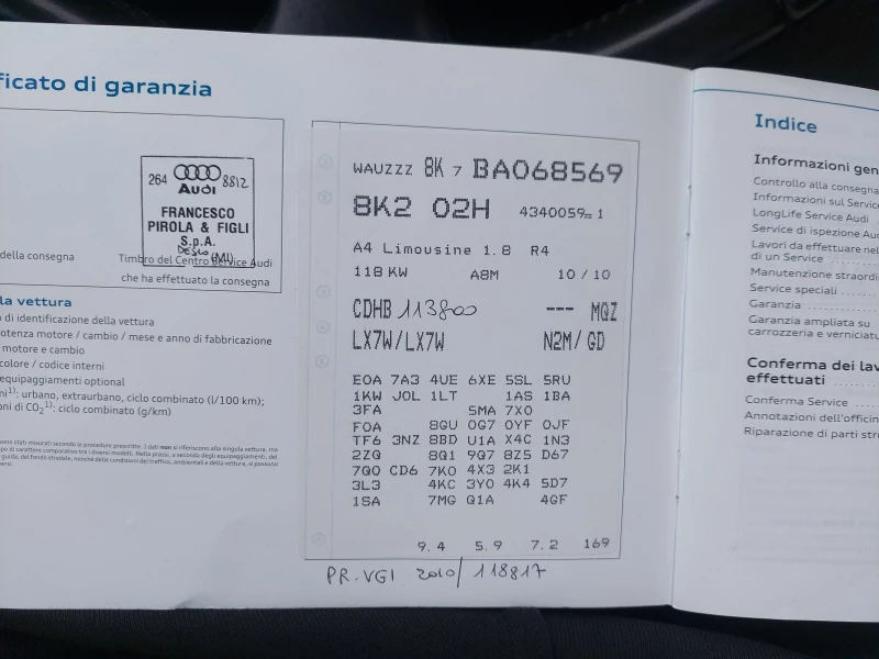 Audi A4 1, 8T 160ps 89000km!!!, снимка 15 - Автомобили и джипове - 49342810