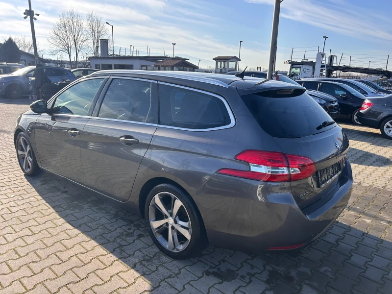 Peugeot 308 2.0HDI Allure AVTOMAT/NAVI/KOJA/PANORAMA/KAMERA, снимка 8 - Автомобили и джипове - 52850683