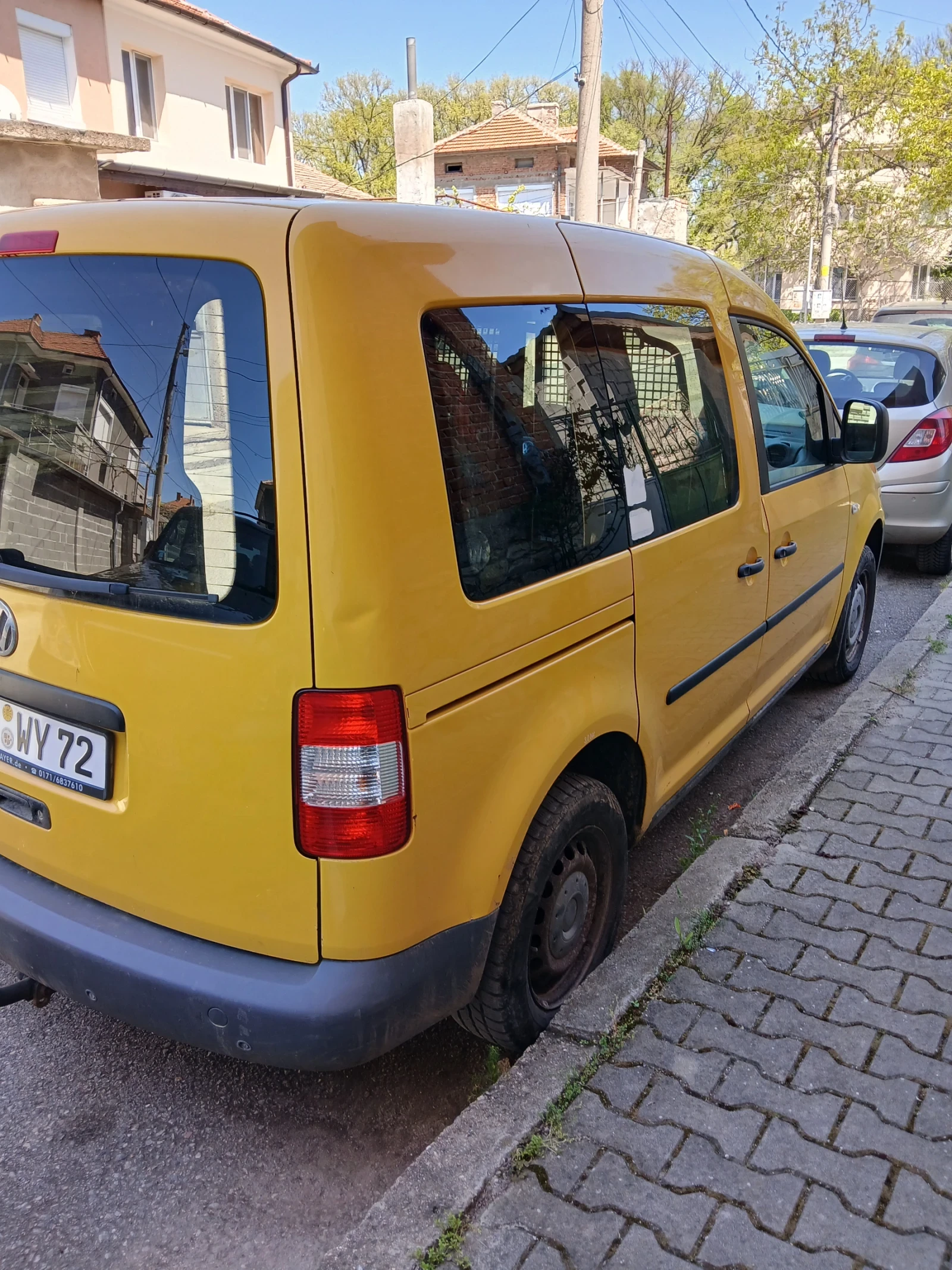 VW Caddy 1, 9 sdi, снимка 8 - Автомобили и джипове - 53490335