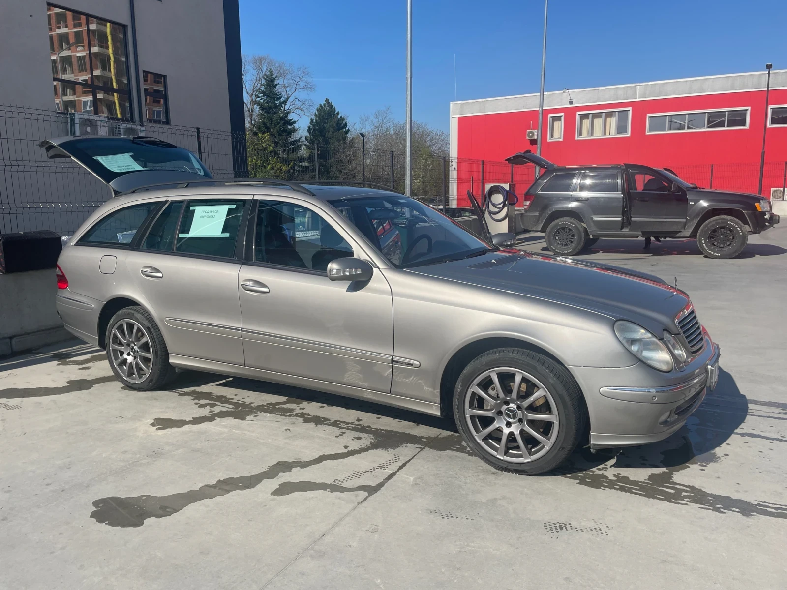 Mercedes-Benz E 320 3.2 бензин-газ avangard, снимка 16 - Автомобили и джипове - 53816089