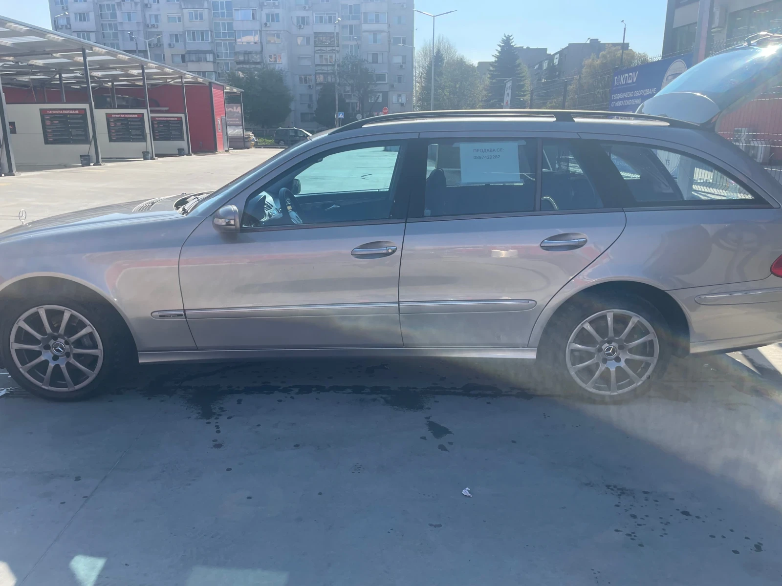 Mercedes-Benz E 320 3.2 бензин-газ avangard, снимка 15 - Автомобили и джипове - 53816089