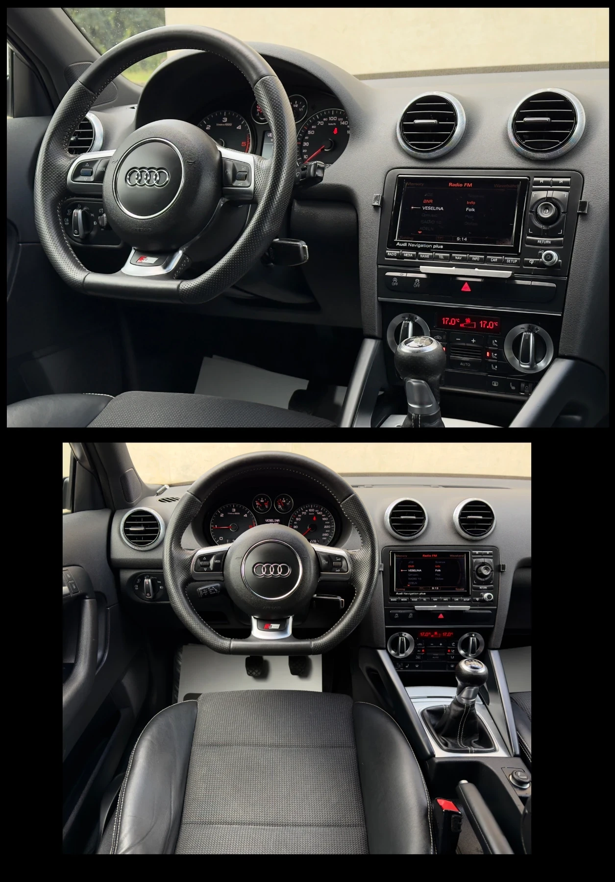 Audi A3 2.0TDi S-LINE /NAVI/XENON/LED/FACELIFT, снимка 12 - Автомобили и джипове - 55022908