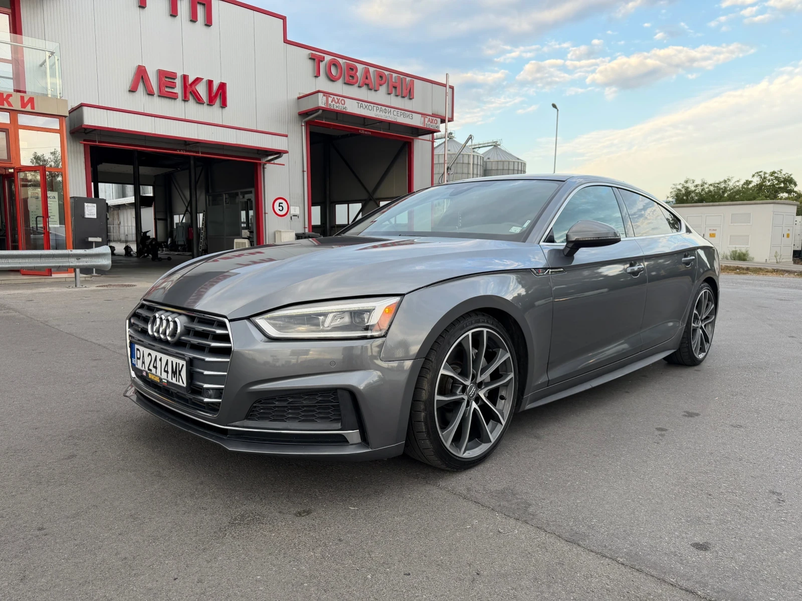 Audi A5 45 TFSI quattro S line, B&O, KEYLESS GO, реални км, снимка 8 - Автомобили и джипове - 55934200