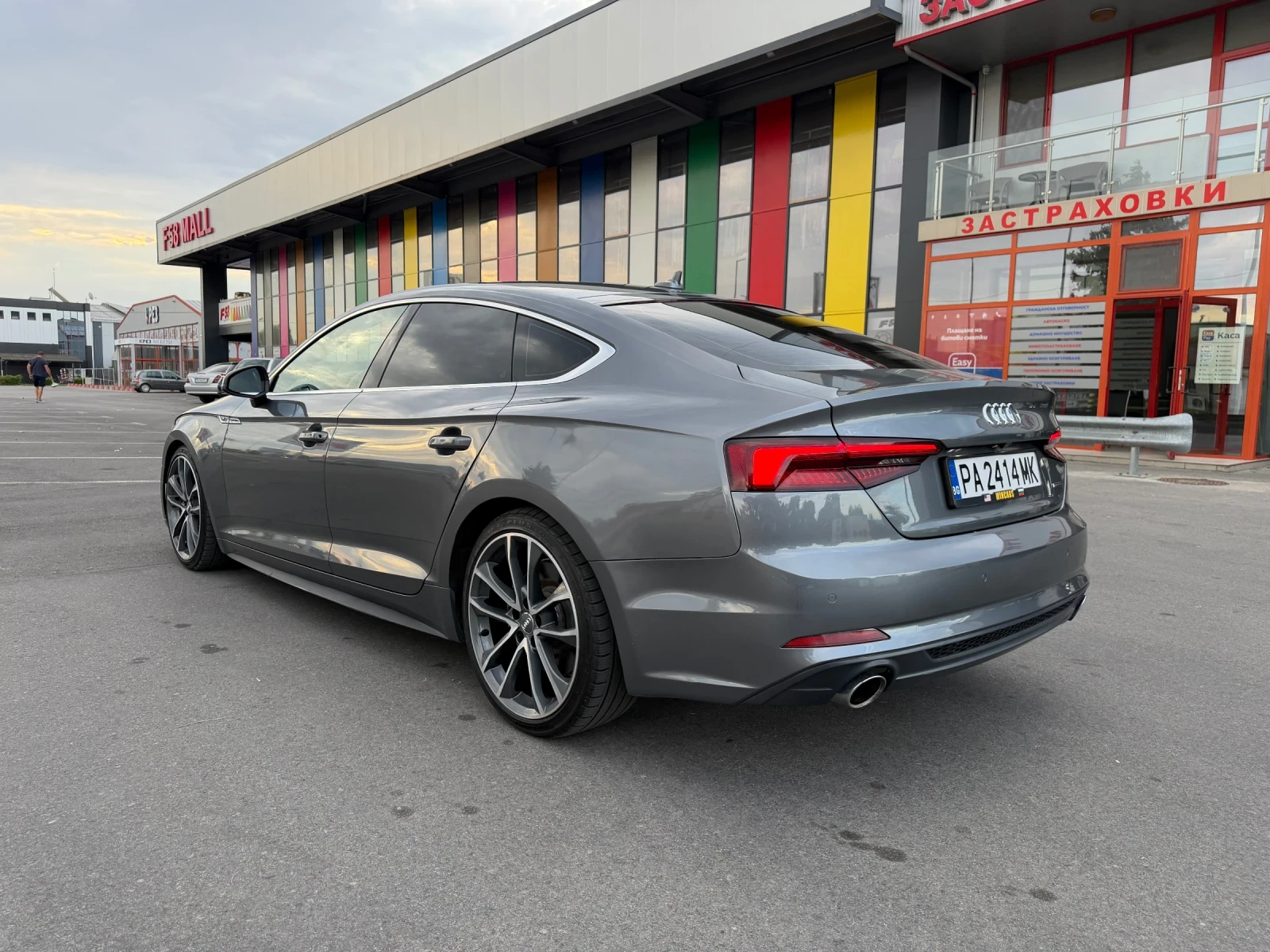 Audi A5 45 TFSI quattro S line, B&O, KEYLESS GO, реални км, снимка 6 - Автомобили и джипове - 55934200