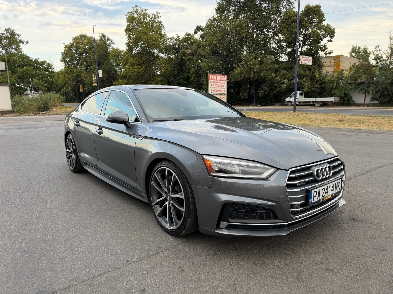Audi A5 45 TFSI quattro S line, B&O, KEYLESS GO, реални км