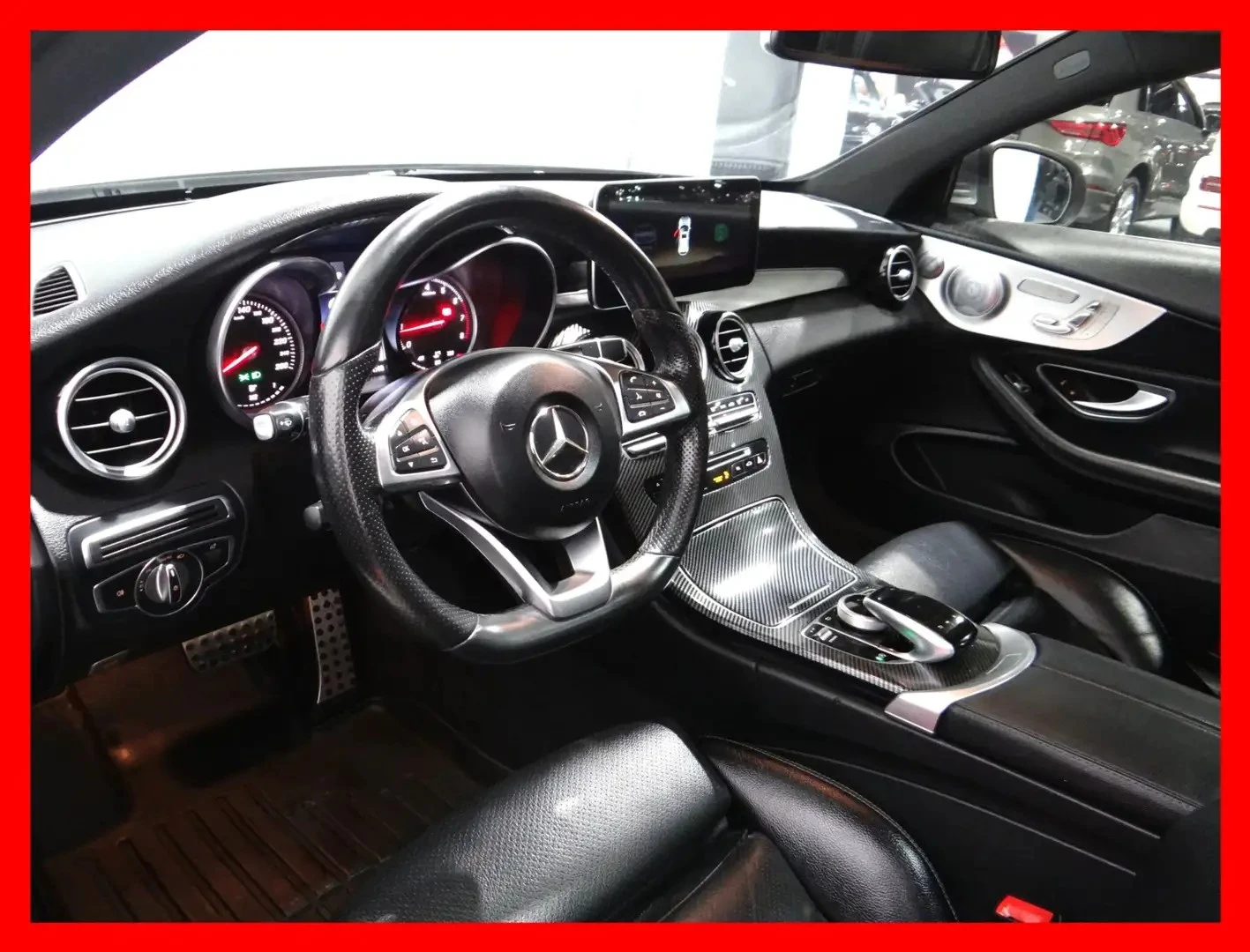Mercedes-Benz C 300 4MATIC | COUPE | CARPLAY | BACKUP CAM | LEATHER, снимка 9 - Автомобили и джипове - 56129824