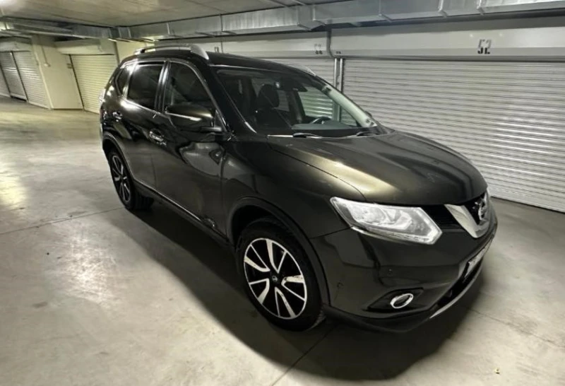 Nissan X-trail 6+ 1 места, много икономична, кожен салон, снимка 1 - Автомобили и джипове - 48634147