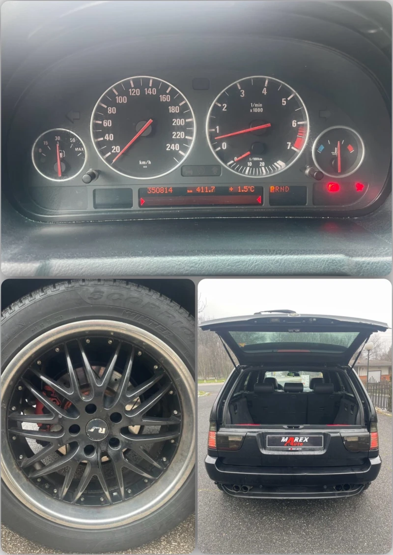 BMW X5 Газ * Автомат * Navi *  Кожа * Бартер * Лизинг, снимка 15 - Автомобили и джипове - 53213126