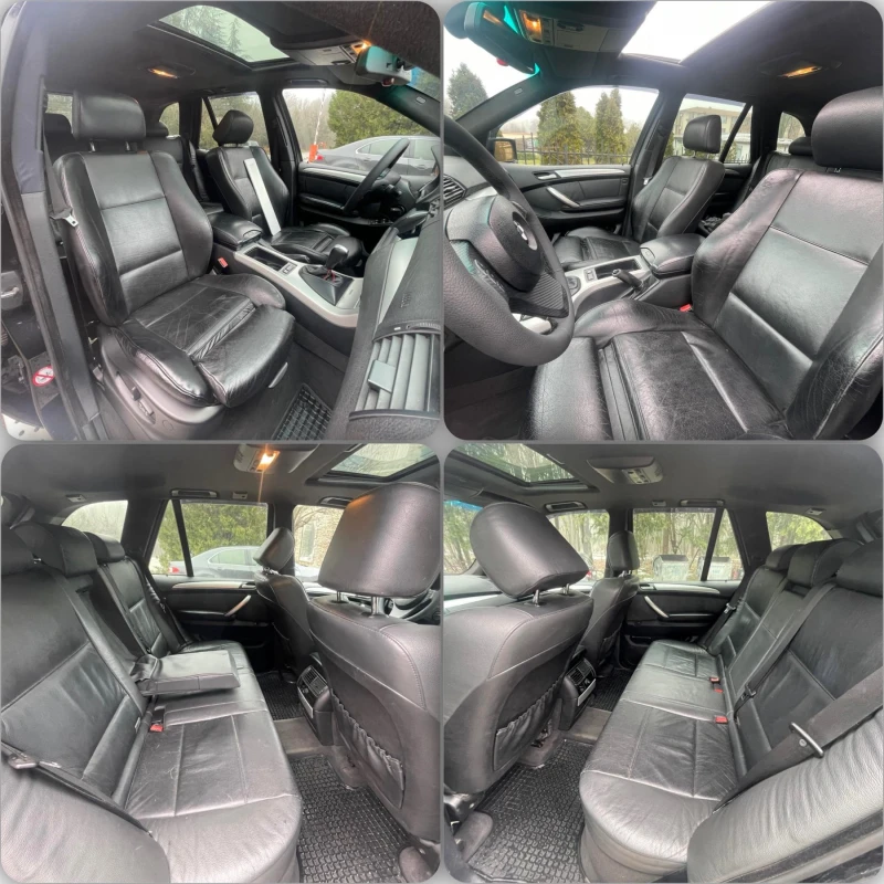 BMW X5 Газ * Автомат * Navi *  Кожа * Бартер * Лизинг, снимка 9 - Автомобили и джипове - 53213126