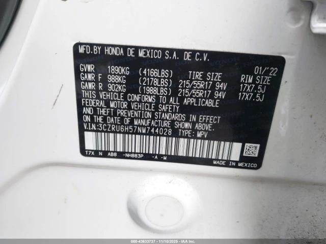 Honda Hr-v 1, 8 - изображение 9