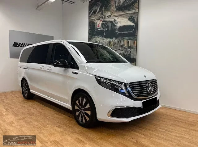 Mercedes-Benz EQV 300LONG/204HP/DESIGN/CAM/LED/NAVI/168q, снимка 2 - Автомобили и джипове - 54217293