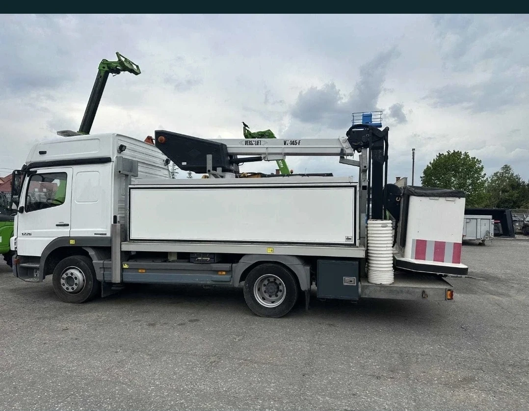 Автовишка Mercedes-Benz 1226 versalift 14m 320kg