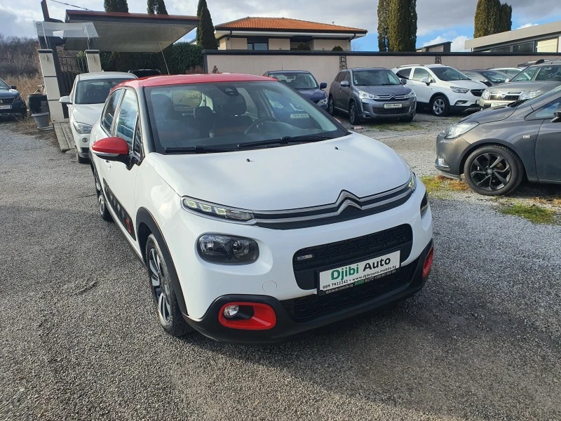 Citroen C3 1.2i PURETECH feel euro6, снимка 1 - Автомобили и джипове - 46354876