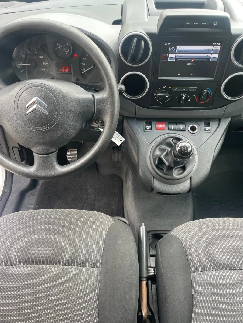 Citroen Berlingo 1.6blueHDI-99к.с., снимка 10 - Автомобили и джипове - 51899695