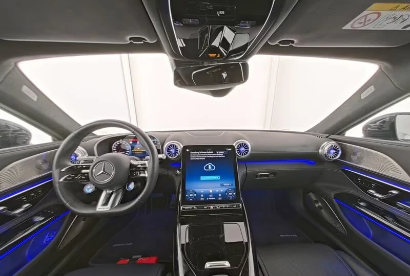 Mercedes-Benz AMG GT 63/4M+ /585HP/MASSAGE/BURM. 3D/NAVI/NAPPA/360/229h, снимка 8 - Автомобили и джипове - 54597962