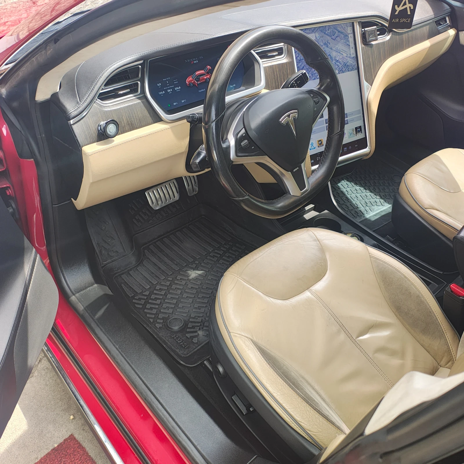 Tesla Model S P85, снимка 6 - Автомобили и джипове - 54608341