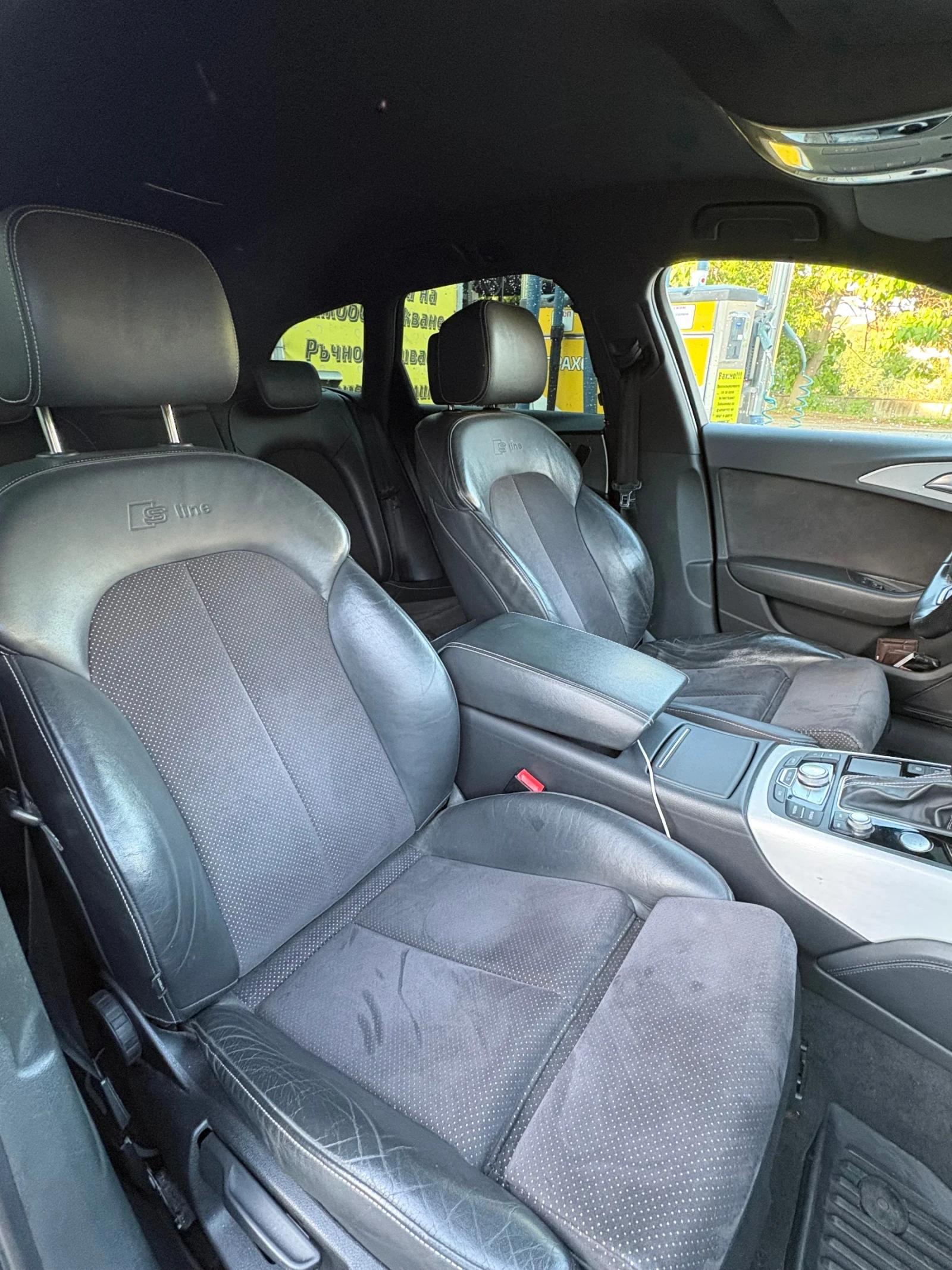 Audi A6 Audi A6 C7 2.0TDI 190к.с 3xS-line Топ състояние, снимка 8 - Автомобили и джипове - 54730035