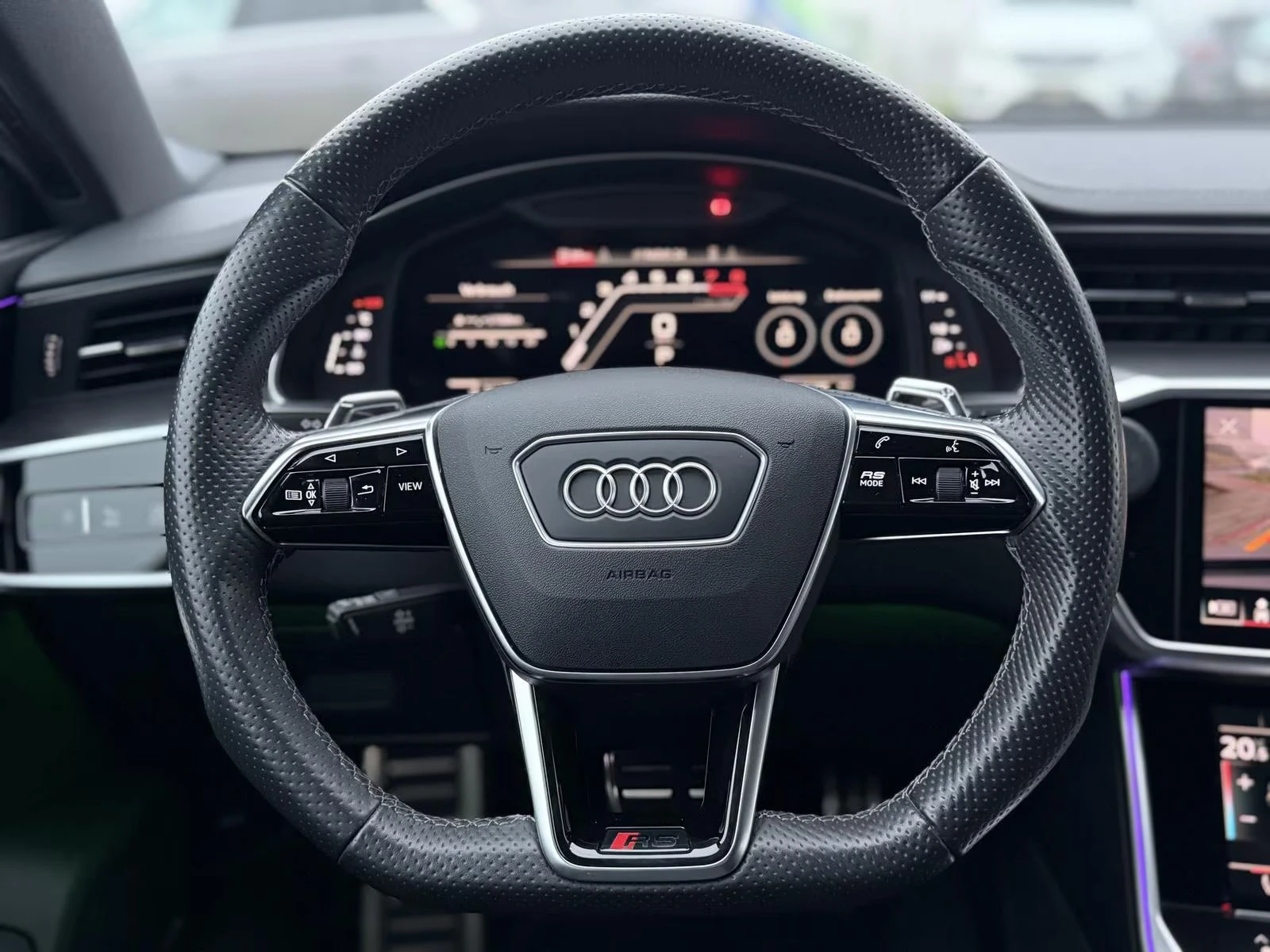 Audi Rs7 QUATTRO/600HP/HUD/360/SOFTCLOSE/ACC/496z, снимка 9 - Автомобили и джипове - 55087540