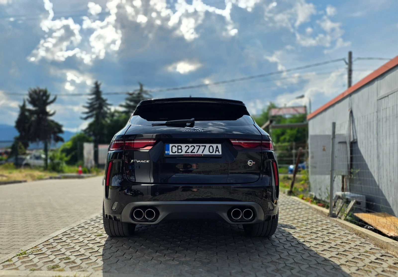 Jaguar F-PACE SVR P550 Facelift , снимка 4 - Автомобили и джипове - 54710291
