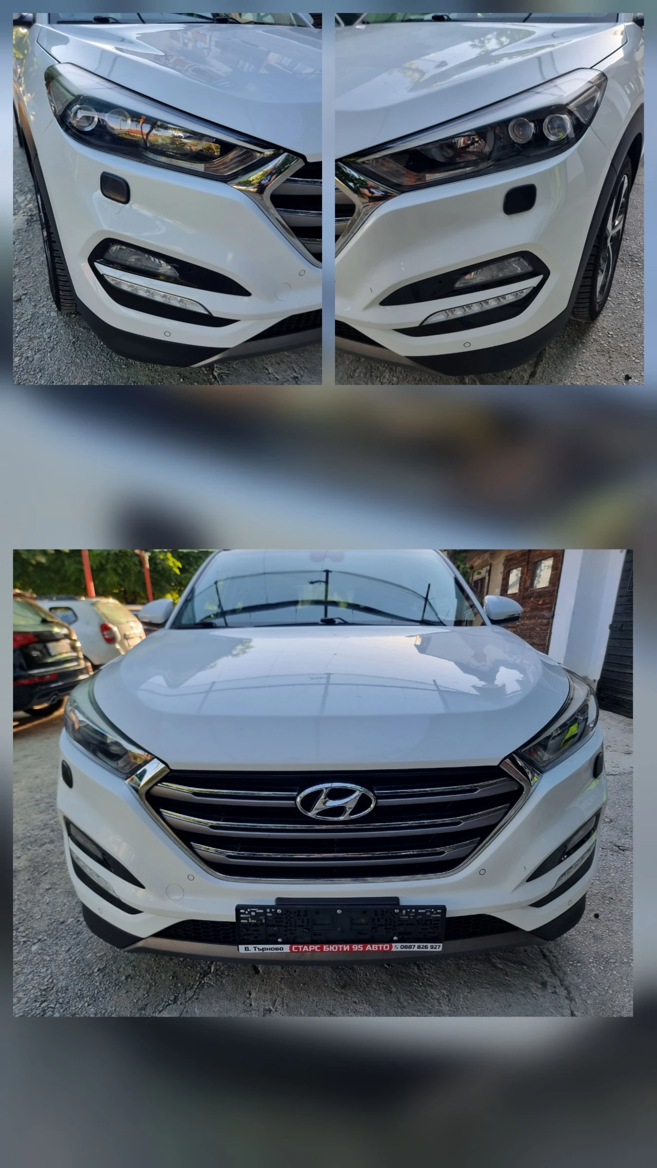 Hyundai Tucson 1.7CRDI* AVTOMAT * KAMERA* NAVI* , снимка 15 - Автомобили и джипове - 55709572