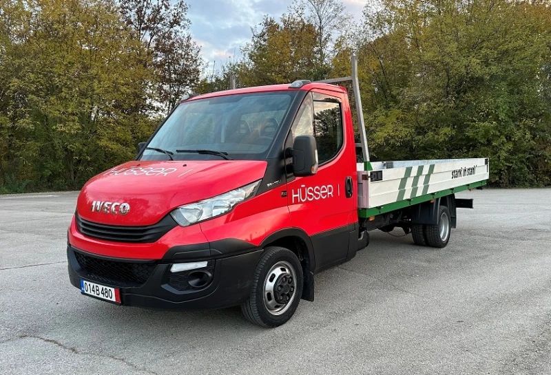 Iveco 35c18 3.0L* 4.90m* KЛИМА* 4.10м МЕЖДУОСИЕ* до3.5т, снимка 1 - Бусове и автобуси - 47708078