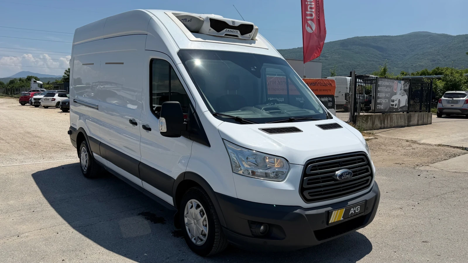 Ford Transit 350M ХЛАДИЛЕН -20, ЕВРО6, снимка 3 - Бусове и автобуси - 54773270