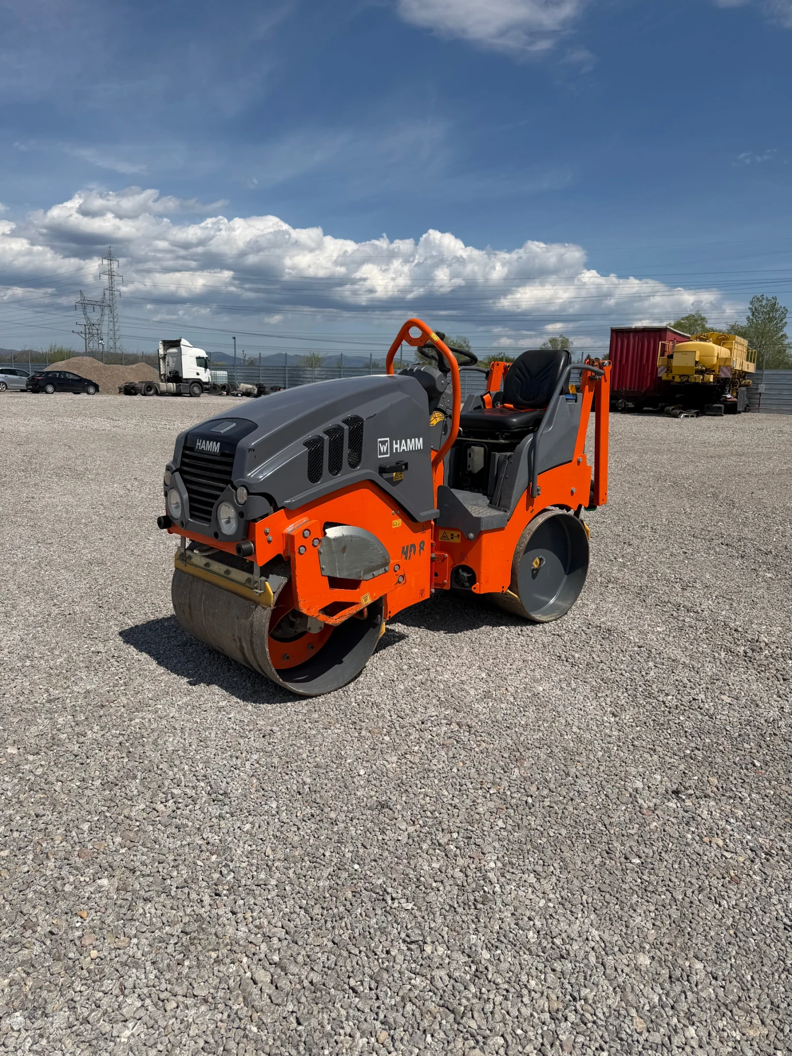 Валяк Hamm HD 8 VV, снимка 4 - Индустриална техника - 54346902