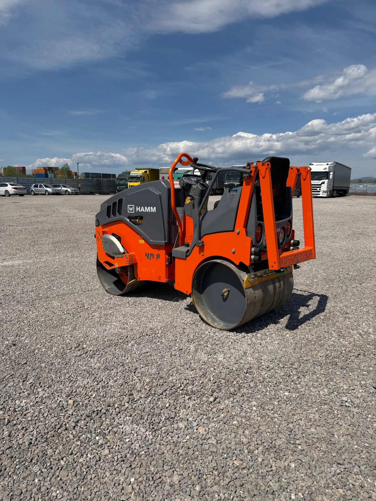 Валяк Hamm HD 8 VV, снимка 3 - Индустриална техника - 54346902