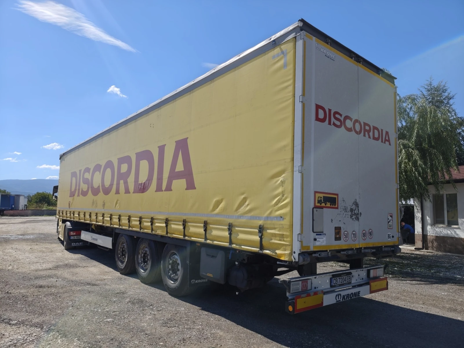 Полуремарке Krone Profi Liner SD, снимка 10 - Ремаркета - 56258213