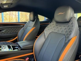 Bentley Continental gt SPEED W12/CERAMIC/CARBON/BLACKLINE/NAIM/360/HUD/  , снимка 11