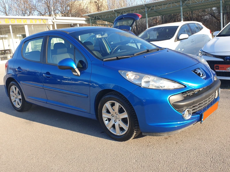 Peugeot 207 1.6HDi* 90к.с.* KLIMA* 5ВРАТИ* , снимка 3 - Автомобили и джипове - 48335584