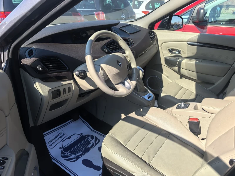 Renault Scenic 2.0DCI автомат/кожа/нави, снимка 9 - Автомобили и джипове - 49387827
