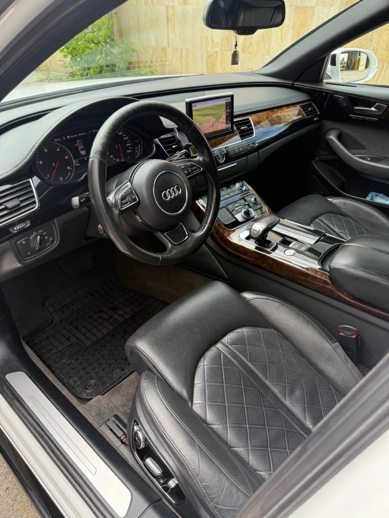 Audi A8 4.2TDI 4x4 сменени вериги топ , снимка 7 - Автомобили и джипове - 51927315