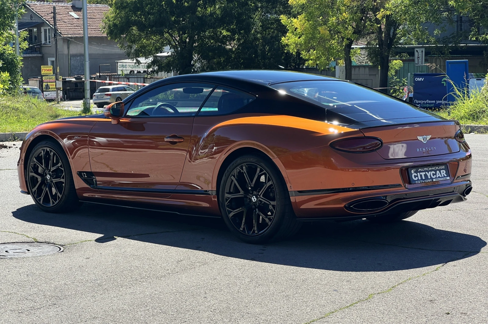 Bentley Continental gt SPEED W12/CERAMIC/CARBON/BLACKLINE/NAIM/360/HUD/   | Mobile.bg   4