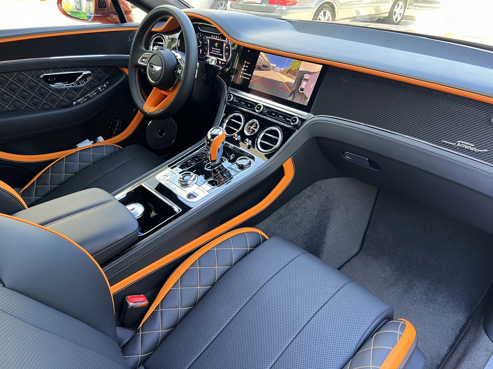 Bentley Continental gt SPEED W12/CERAMIC/CARBON/BLACKLINE/NAIM/360/HUD/   | Mobile.bg   15