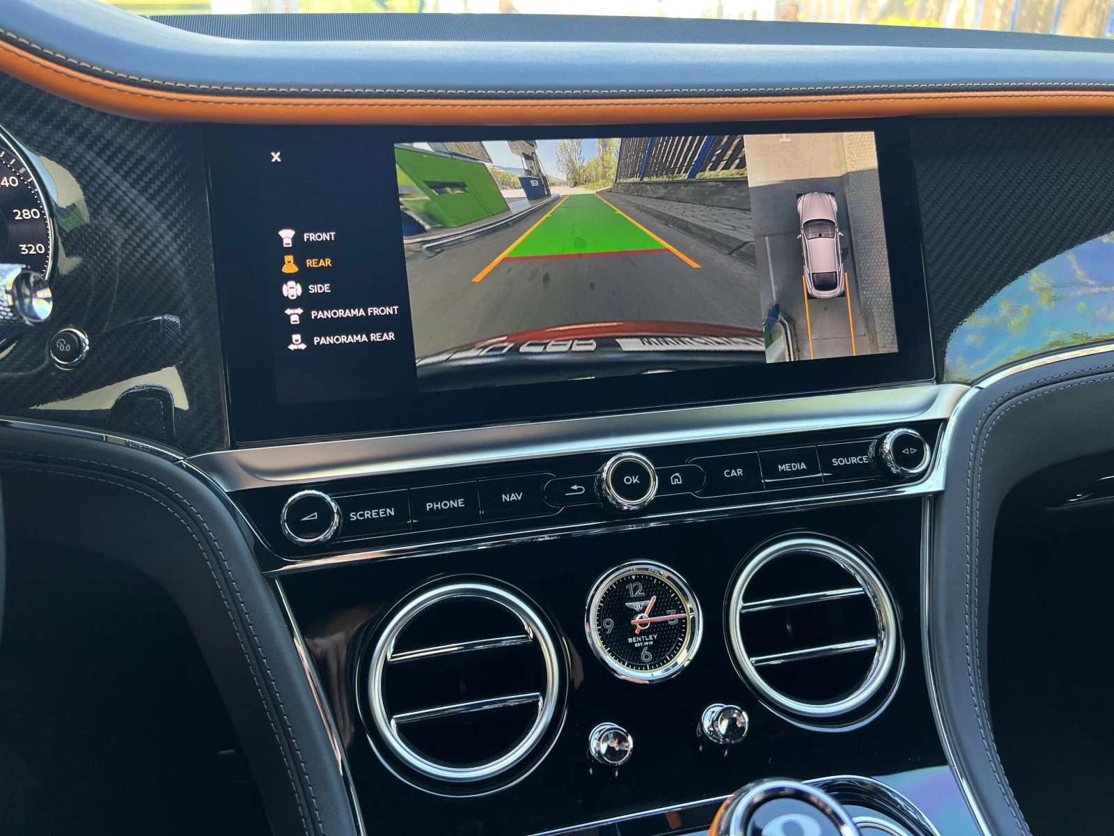 Bentley Continental gt SPEED W12/CERAMIC/CARBON/BLACKLINE/NAIM/360/HUD/   | Mobile.bg   13