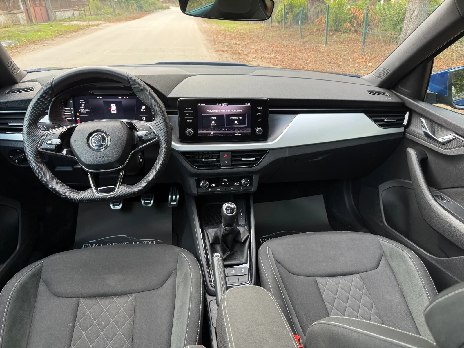 Skoda Kamiq 1.0i* 110hp* CARPLAY* SPORTSEATS* DIGYTAL* 27000km - изображение 10