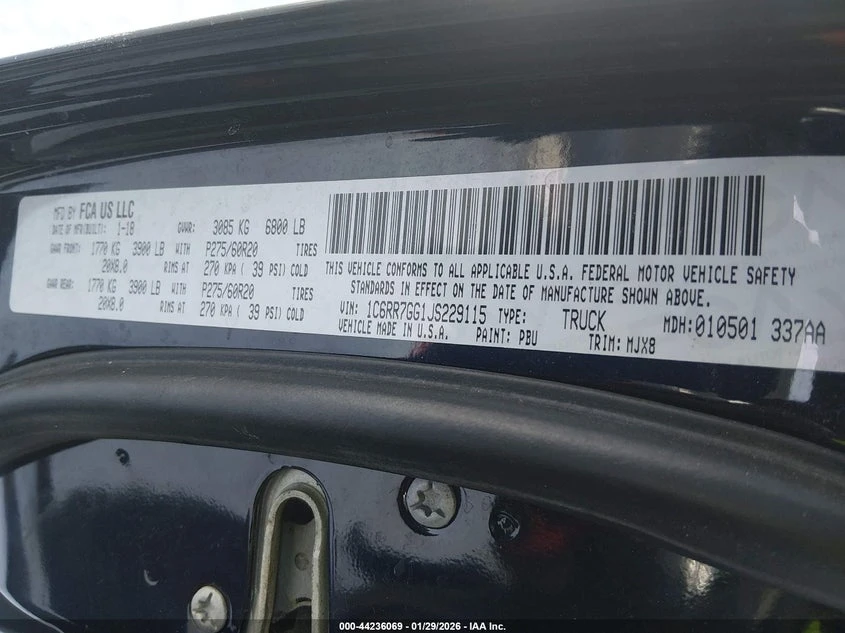 Dodge RAM 1500 3.6l Big Horn 4X4 6'4 Box - изображение 9