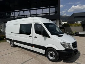 Mercedes-Benz Sprinter 313 CDI Maxi Товаропътнически 7-местен Клима , снимка 2