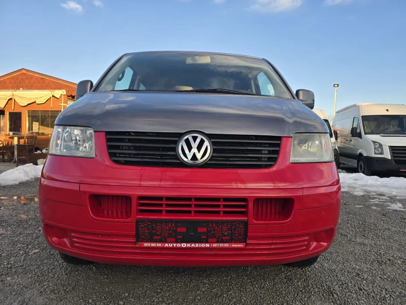 VW Transporter 1.9TDI 105к.с. 8+ 1, снимка 2 - Бусове и автобуси - 48522238