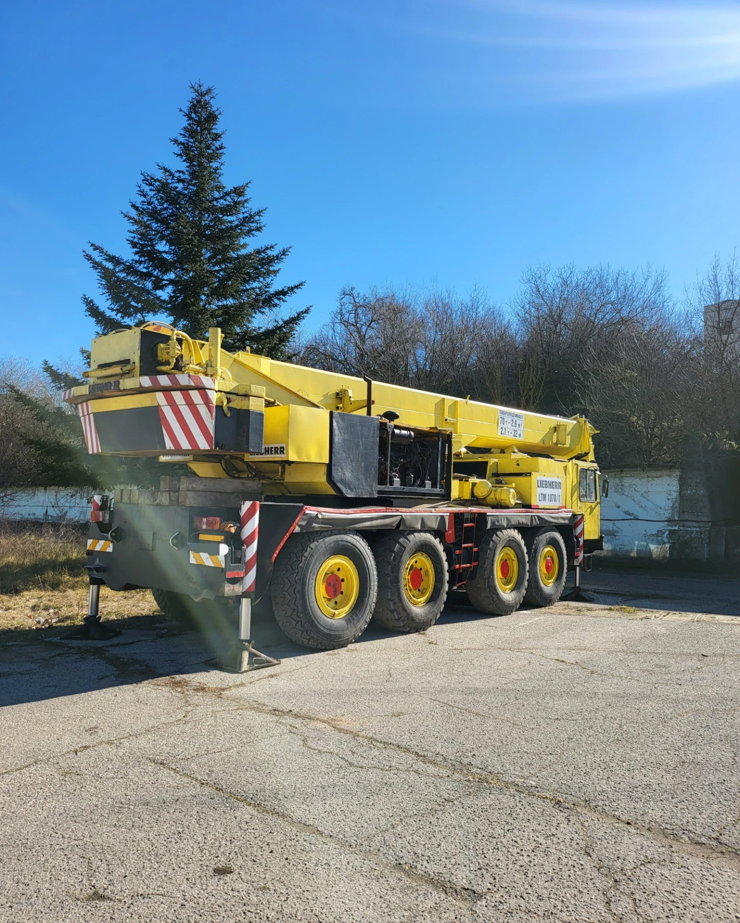 Автокран Друга марка ЛИПХЕР ЛТМ1070-1, снимка 4 - Индустриална техника - 54167140