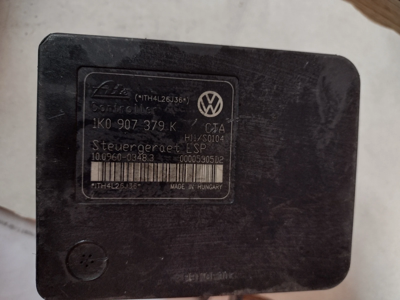 1K0 907 379 K 1K0907379K ABS ����� �� AUDI A 3,  VW GOLF 5, TOURAN 1.9TDI  1K0 614 517 H  1K0614517H | Mobile.bg � ����������� 8