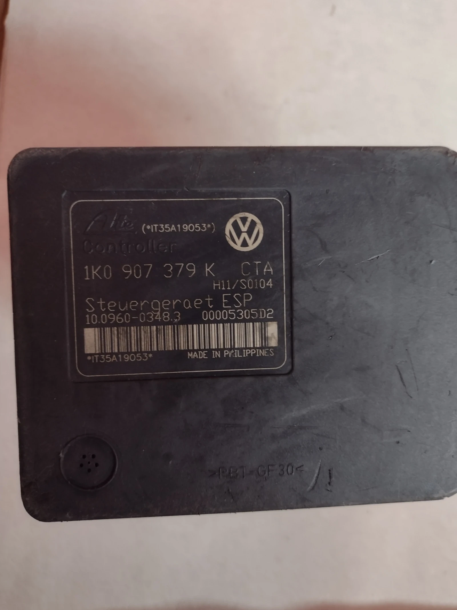 1K0 907 379 K 1K0907379K ABS ����� �� AUDI A 3,  VW GOLF 5, TOURAN 1.9TDI  1K0 614 517 H  1K0614517H | Mobile.bg � ����������� 2