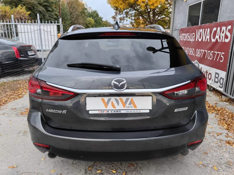 Mazda 6 2.0i-165к.с Нави Подгрев Парктроник, снимка 3 - Автомобили и джипове - 47542898