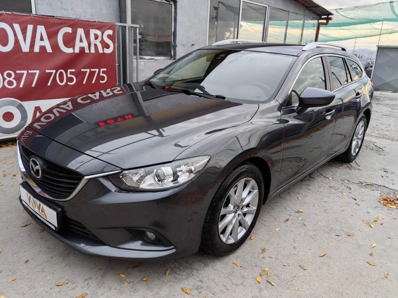 Mazda 6 2.0i-165к.с Нави Подгрев Парктроник, снимка 1 - Автомобили и джипове - 47542898