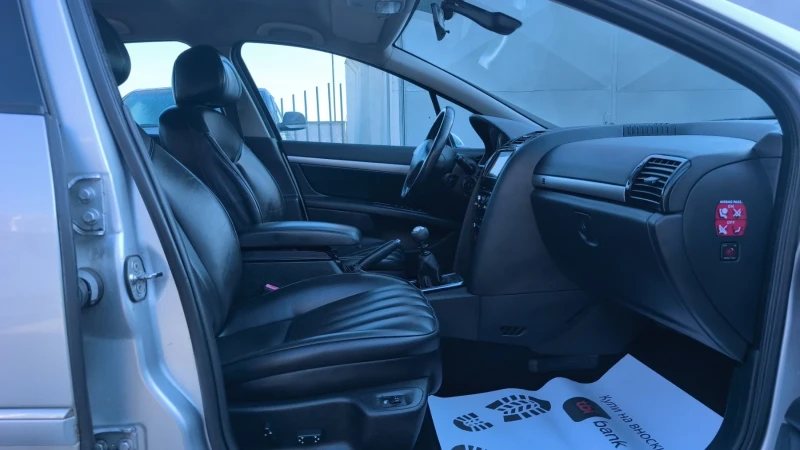 Peugeot 407 2.0HDI-140к.с Евро-5 Ксенон Кожа Нави Парктроник, снимка 11 - Автомобили и джипове - 52253912